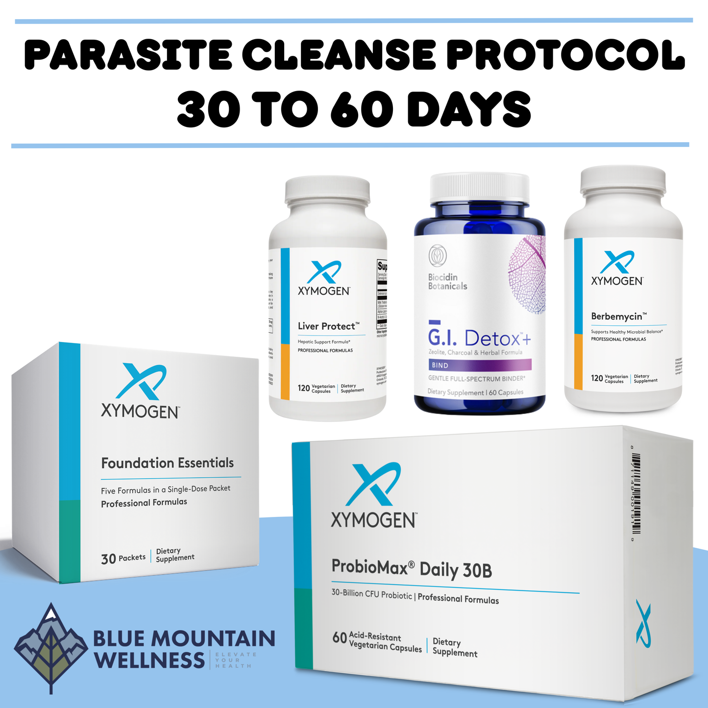 Parasite Cleanse Protocol (30 to 60 Days)