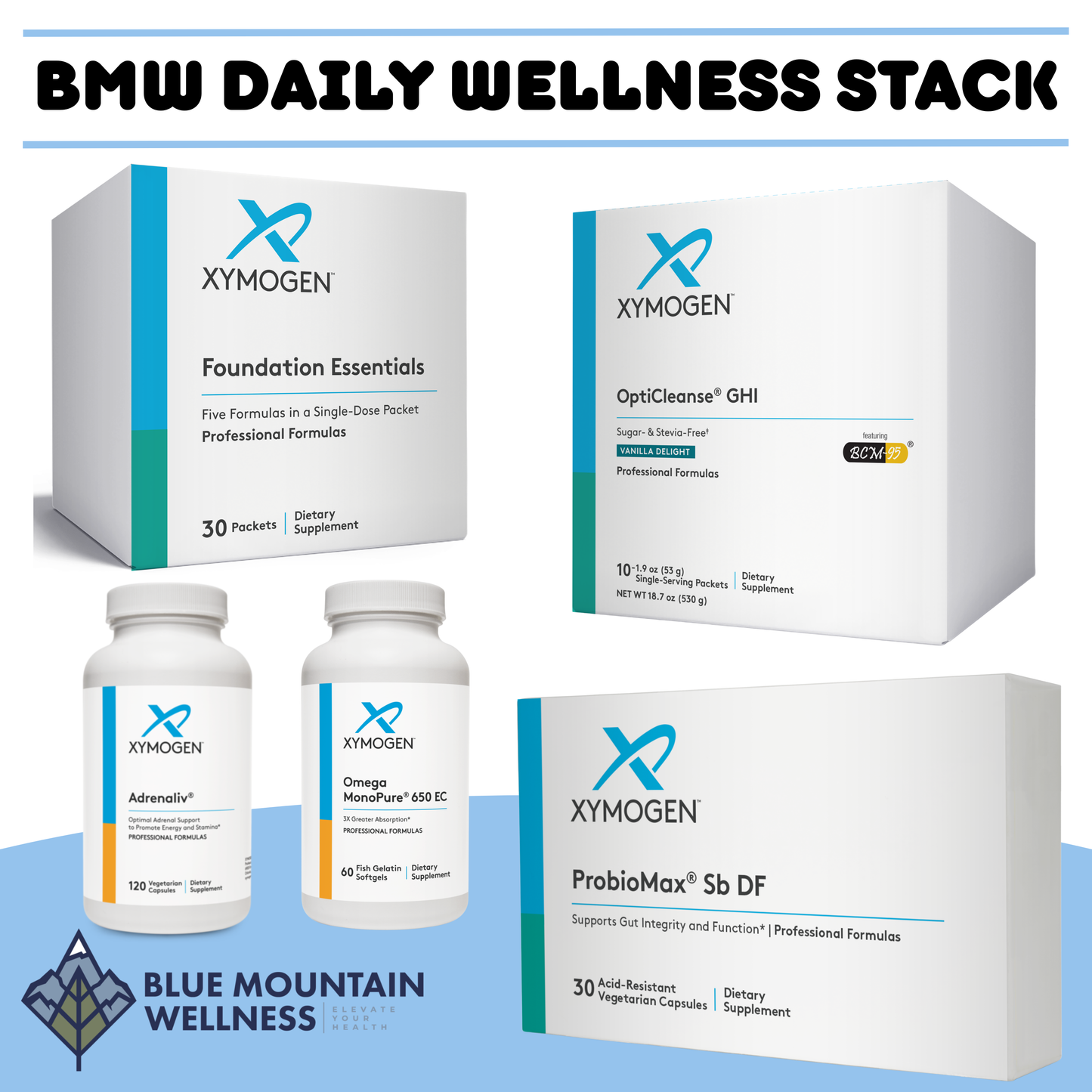 BMW Daily Wellness stack